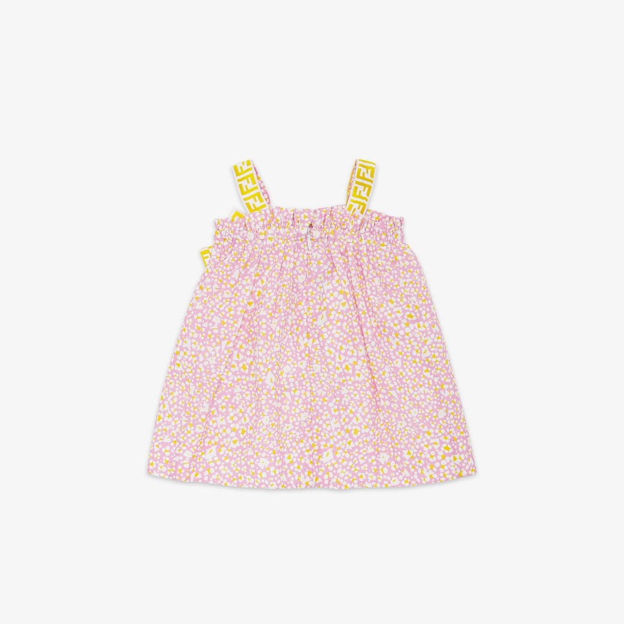 Bambini Fendi Neonata | Abito Da Bambino Multicolore