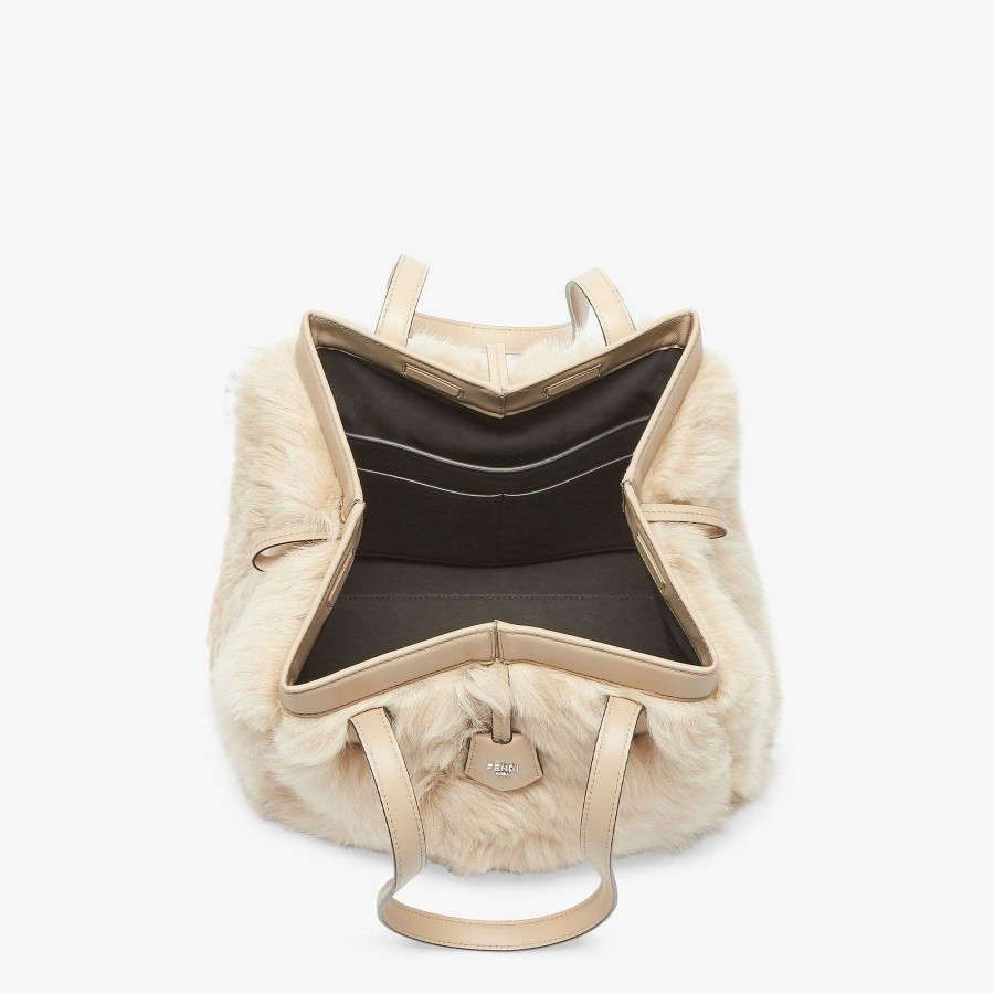 Donna Fendi Fendi Origami | Fendi Origami Medio Beige