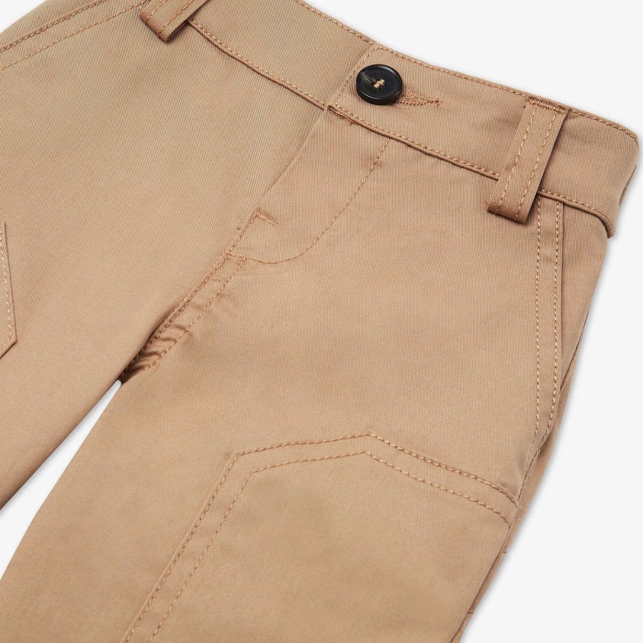 Bambini Fendi Neonato | Pantaloni Per Bambini Beige