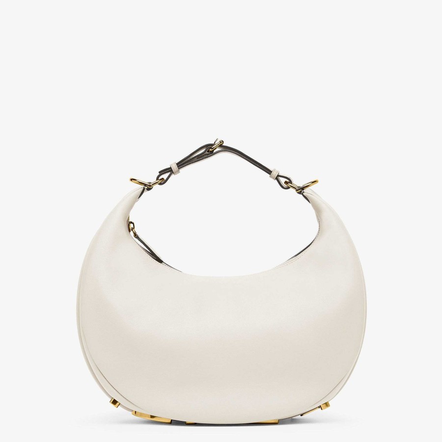 Donna Fendi Borse Hobo | Fendigrafia Media Bianco