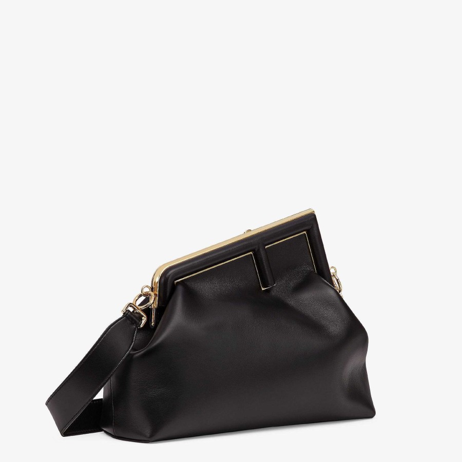 Donna Fendi Pochette E Pochette | Fendi Primo Medio Nero