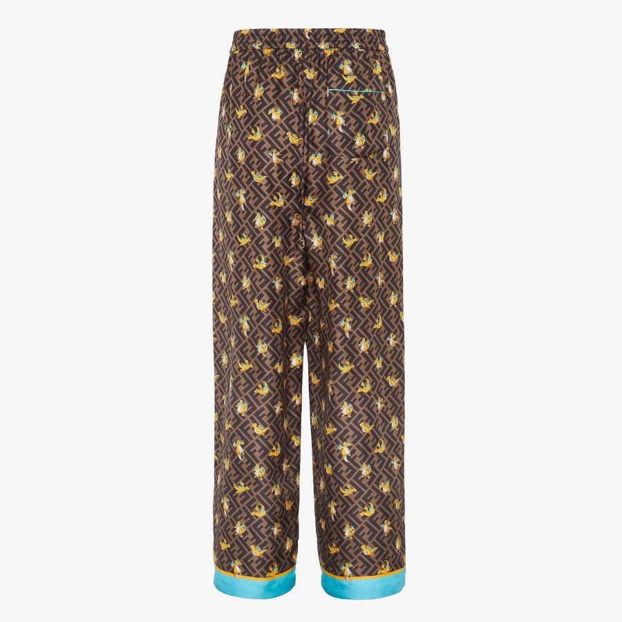 Fendi X Frgmt X Pokémon Fendi | Pantaloni Marrone