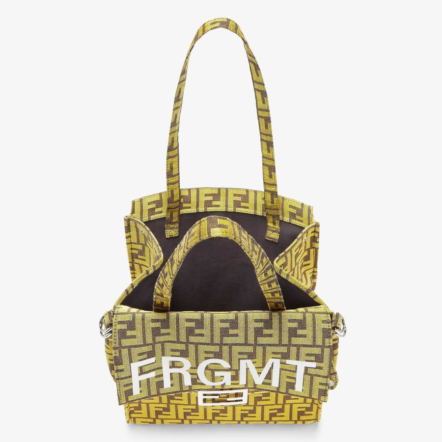 Fendi X Frgmt X Pokémon Fendi | Baguette Pieghevole Giallo