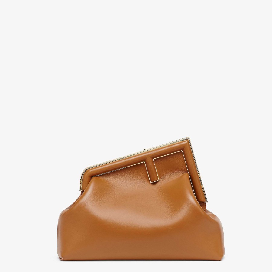 Donna Fendi Pochette E Pochette | Fendi Primo Medio Marrone