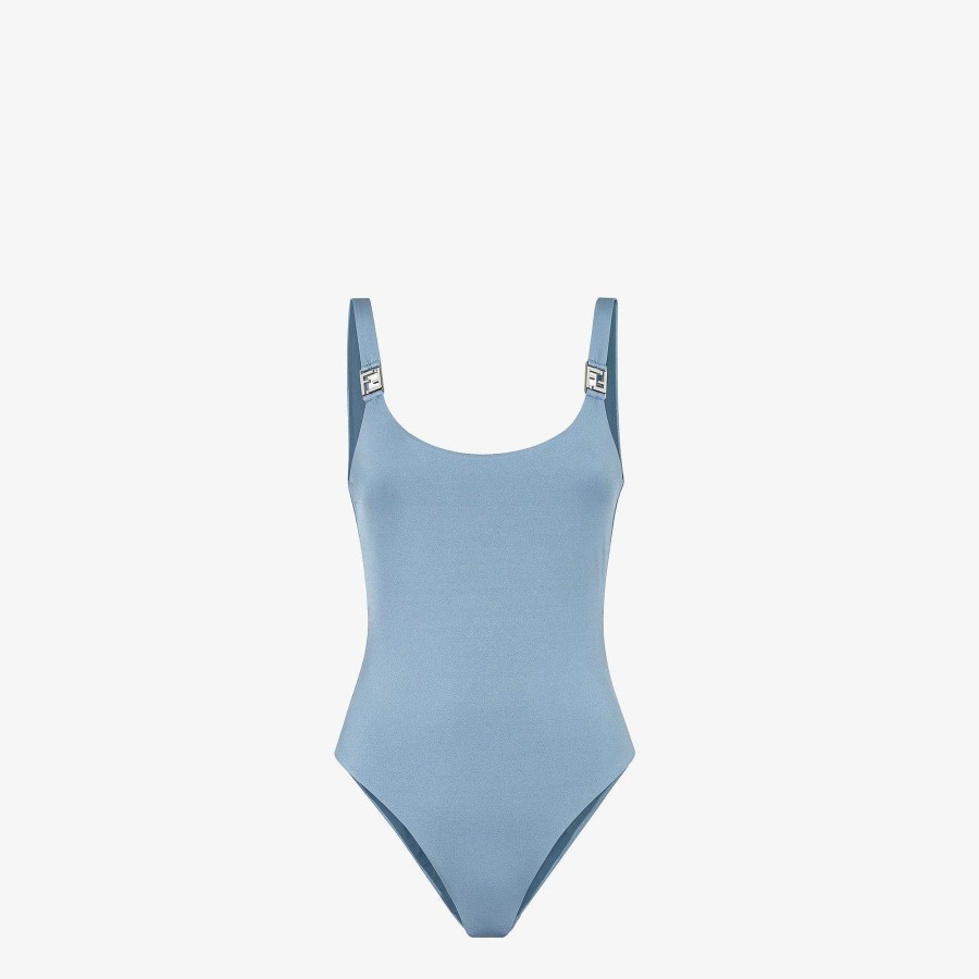 Donna Fendi Costumi Da Bagno | Costume Da Bagno Blu