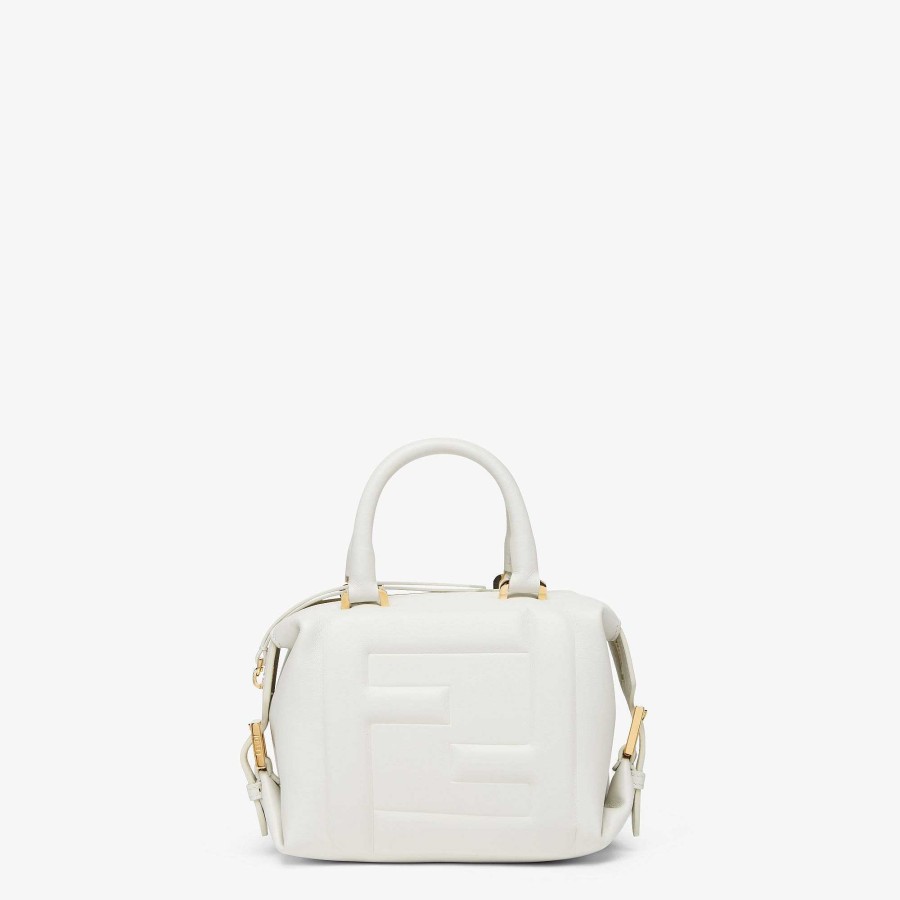 Donna Fendi Borse Mini | Cubo Ff Bianco