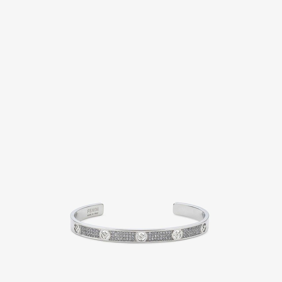 Donna Fendi Bracciali | Bracciale F Is Fendi Argento