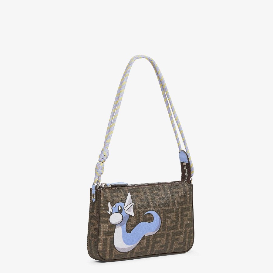 Fendi X Frgmt X Pokémon Fendi | Custodia Per Baguette Multicolore