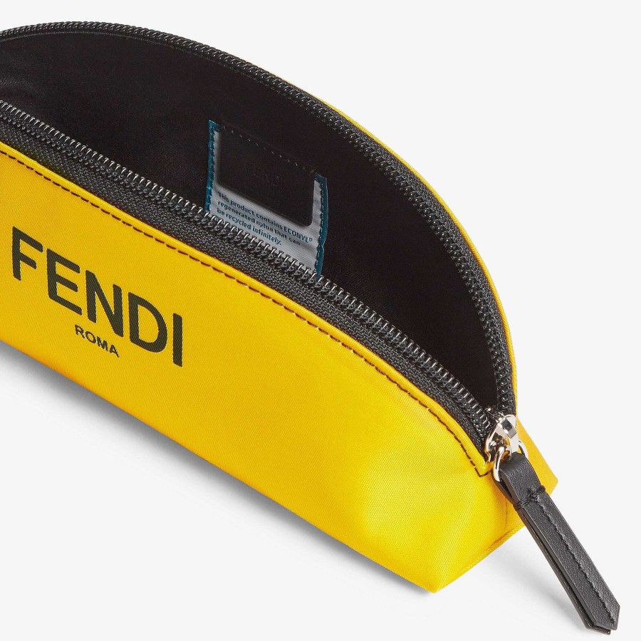 Bambini Fendi Accessori | Astuccio Giallo