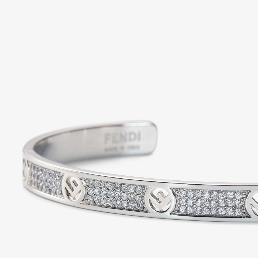 Donna Fendi Bracciali | Bracciale F Is Fendi Argento