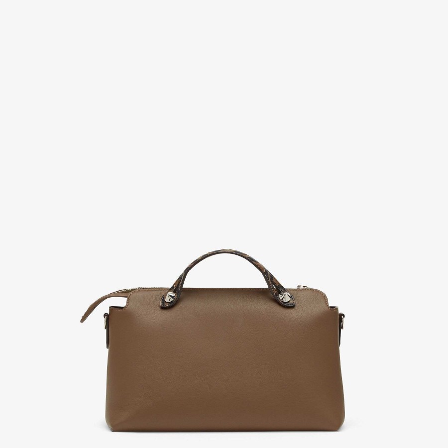 Donna Fendi Boston Bag | Proposito, Medio Marrone