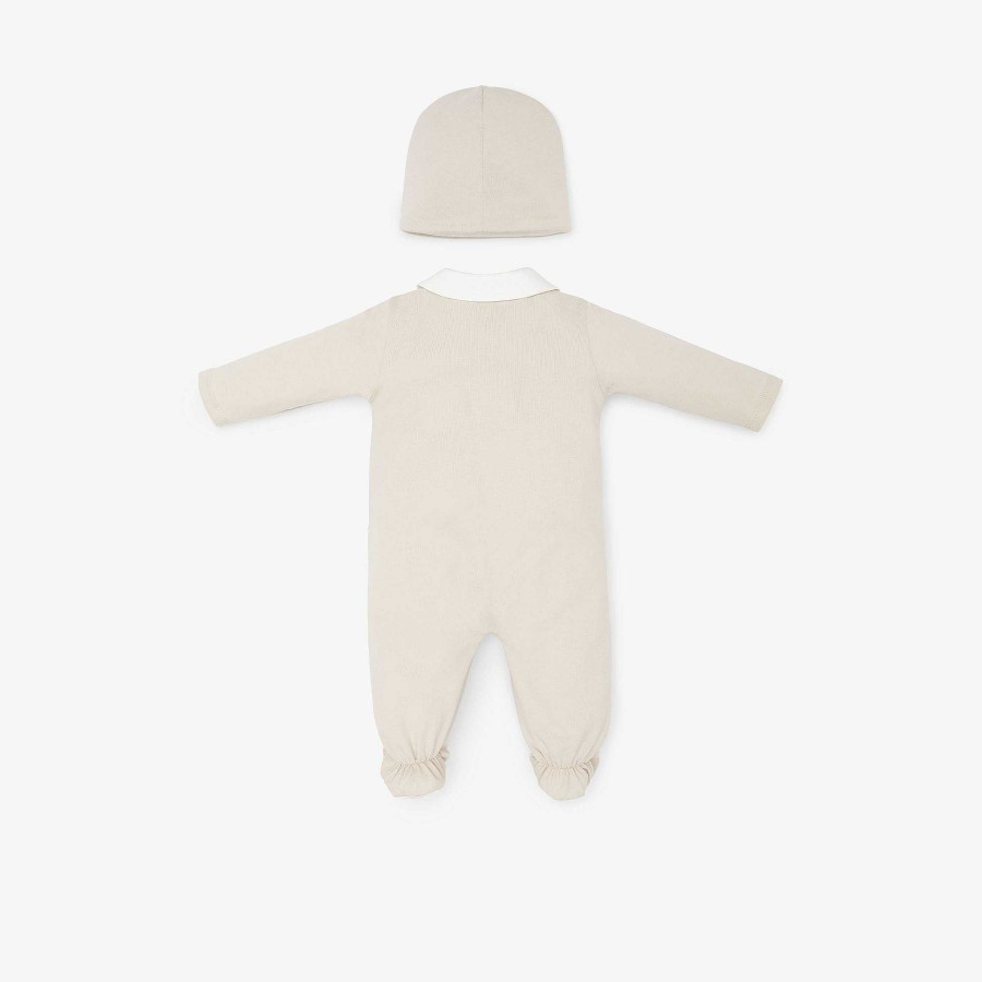 Bambini Fendi Neonata | Kit Per Neonati Beige