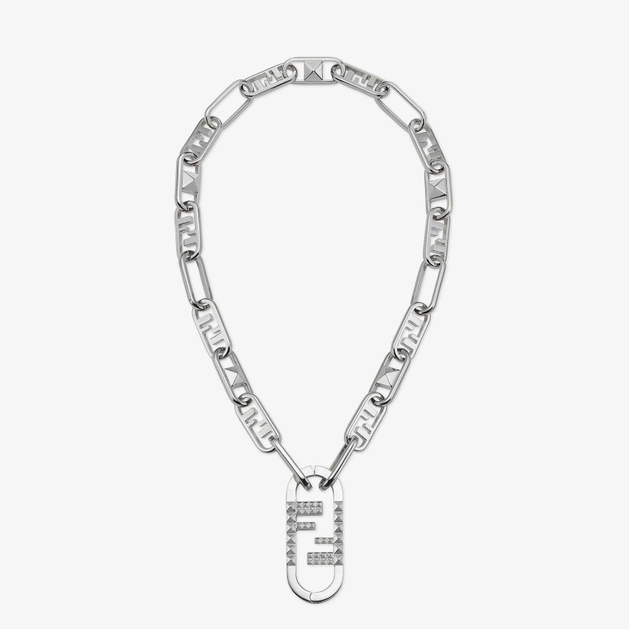 Donna Fendi Bracciali | Collana Fendi O'Lock Argento