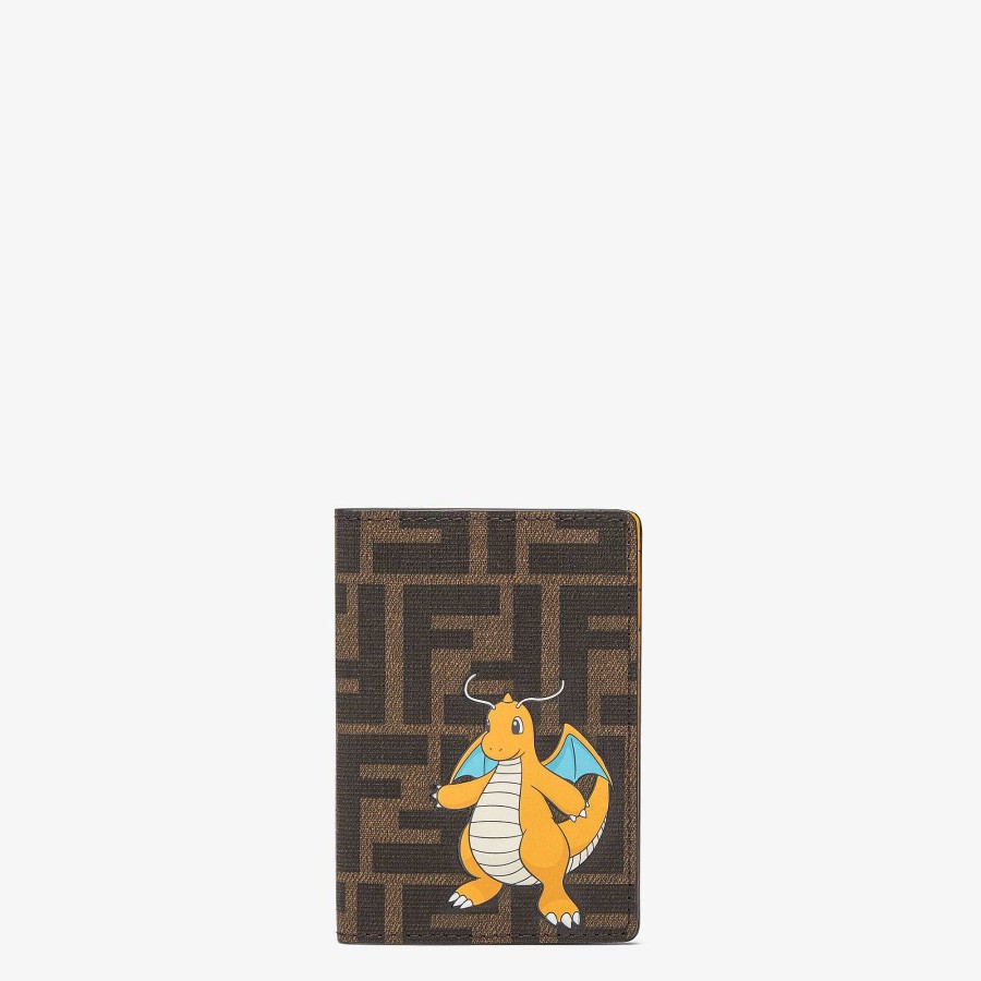 Fendi X Frgmt X Pokémon Fendi | Titolare Della Carta Marrone