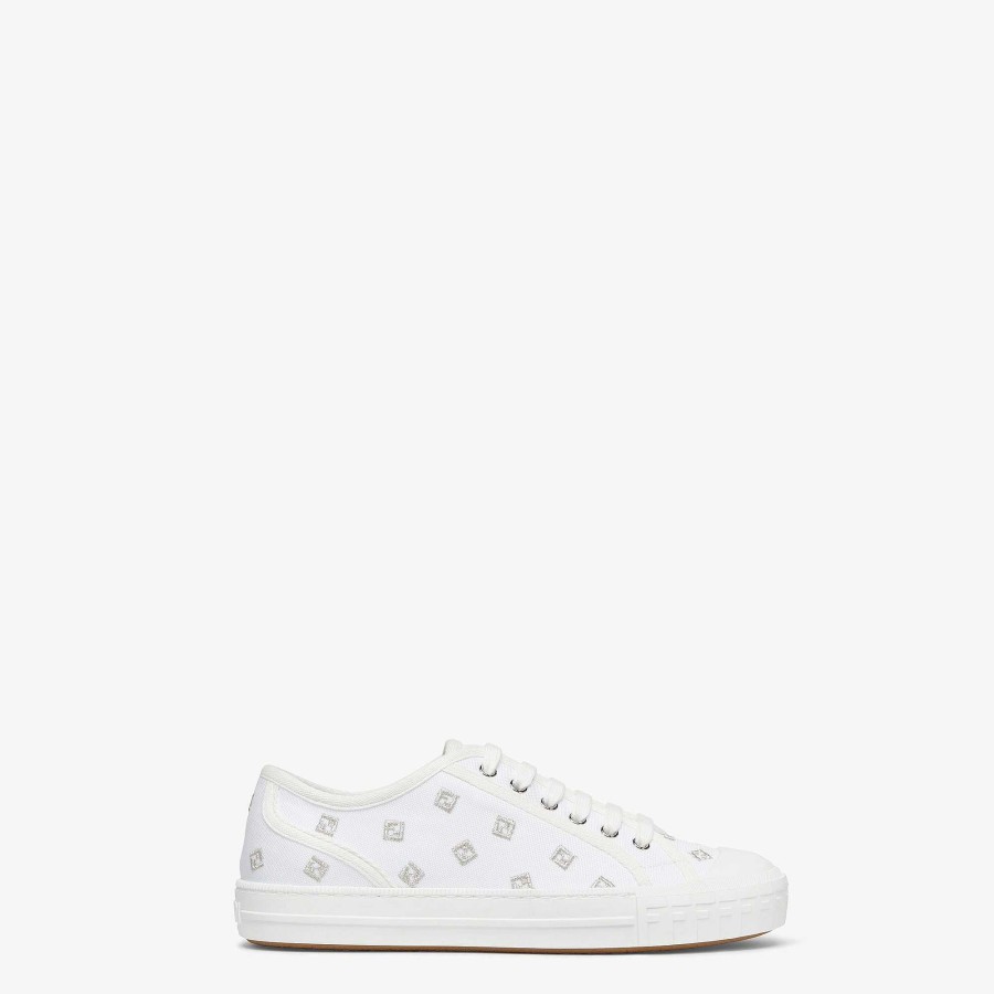 Donna Fendi Sneakers | Domino Argento