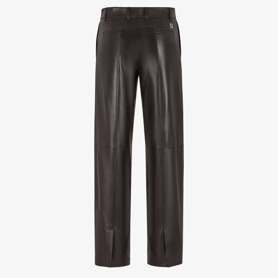 Uomo Fendi Pantaloni E Pantaloncini | Pantaloni Marrone